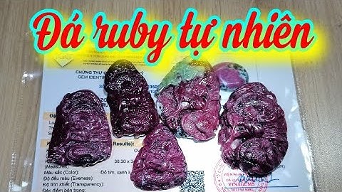Đá ruby chạm khắc rồng rất đẹp 😍 1.168k đến 1.868k 1 mặt freeship toàn quốc