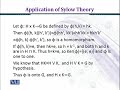 MTH633 Group Theory Lecture No 180