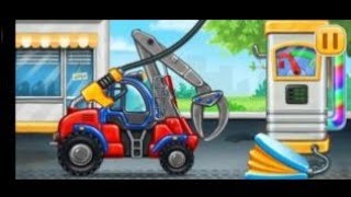 #Truck_games  #Tractor#car_children truck games for children-build a house, wash a car screenshot 2