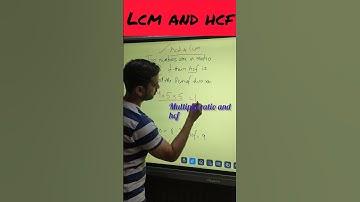 lcm & hcf #shorts #viralshorts #shortvideo #shortsfeed #viral #maths #mathstricks #youtubeshorts #yt