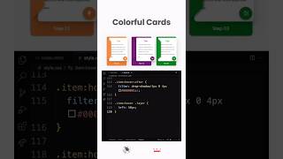 Colourfull Cards Using html css JavaScript #mrcodding #coding #shortfeed #shorts #programming
