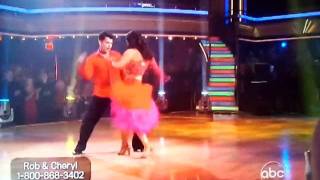 Dancing with the Stars- Semi Finals- Cheryl Burke and Rob Kadarshian