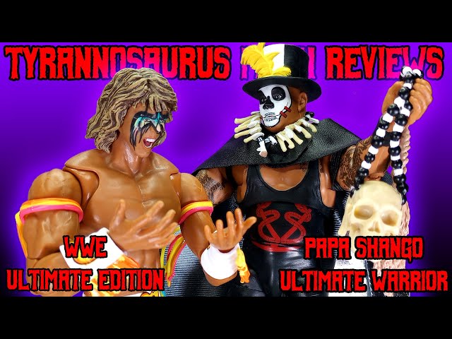 WWE Ultimate Warrior & Papa Shango フィギュア Papa Shango & Ultimate Warrior - WWE Ultimate Edition 2-Pack
