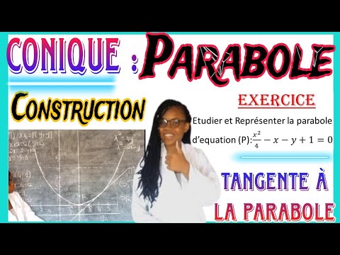 CONIQUES : PARABOLE (Construction)