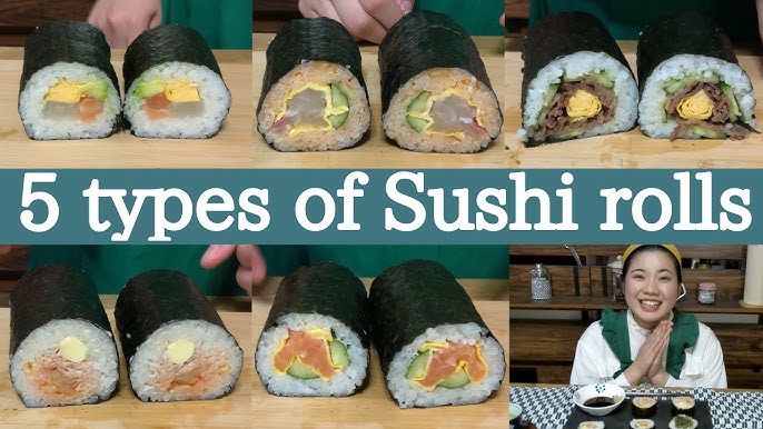 Homemade Cooked Sushi Rolls (no sushi kit needed) - Anna Cooking Concept