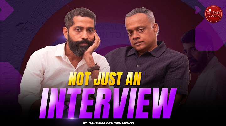 Gautham Vasudev Menon Interview by Sudhir Srinivasan | Dominic and the Ladies' Purse |Cinema Express