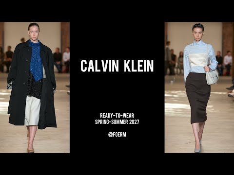 Calvin Klein RTW Spring-Summer 2027