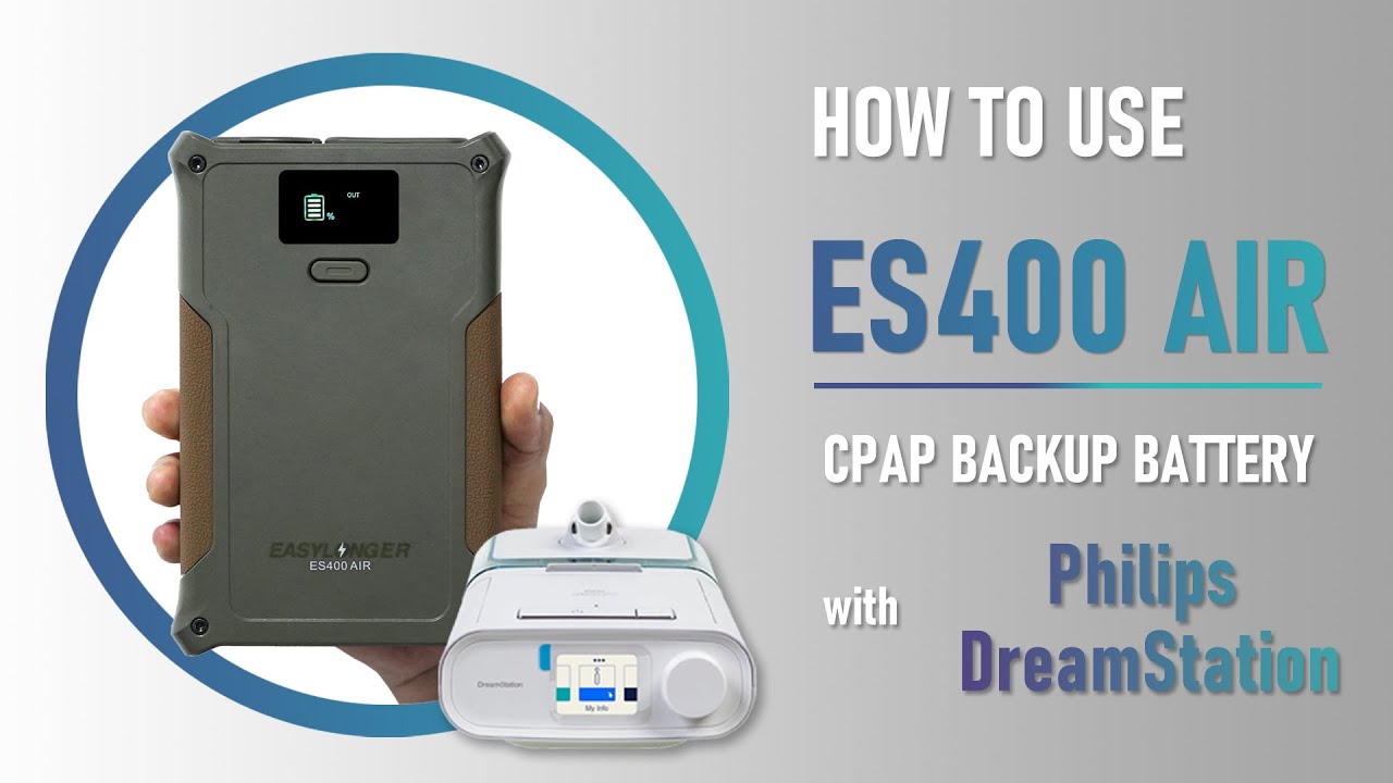 How to use EASYLONGER ES400 AIR with Philips Dreamstation YouTube