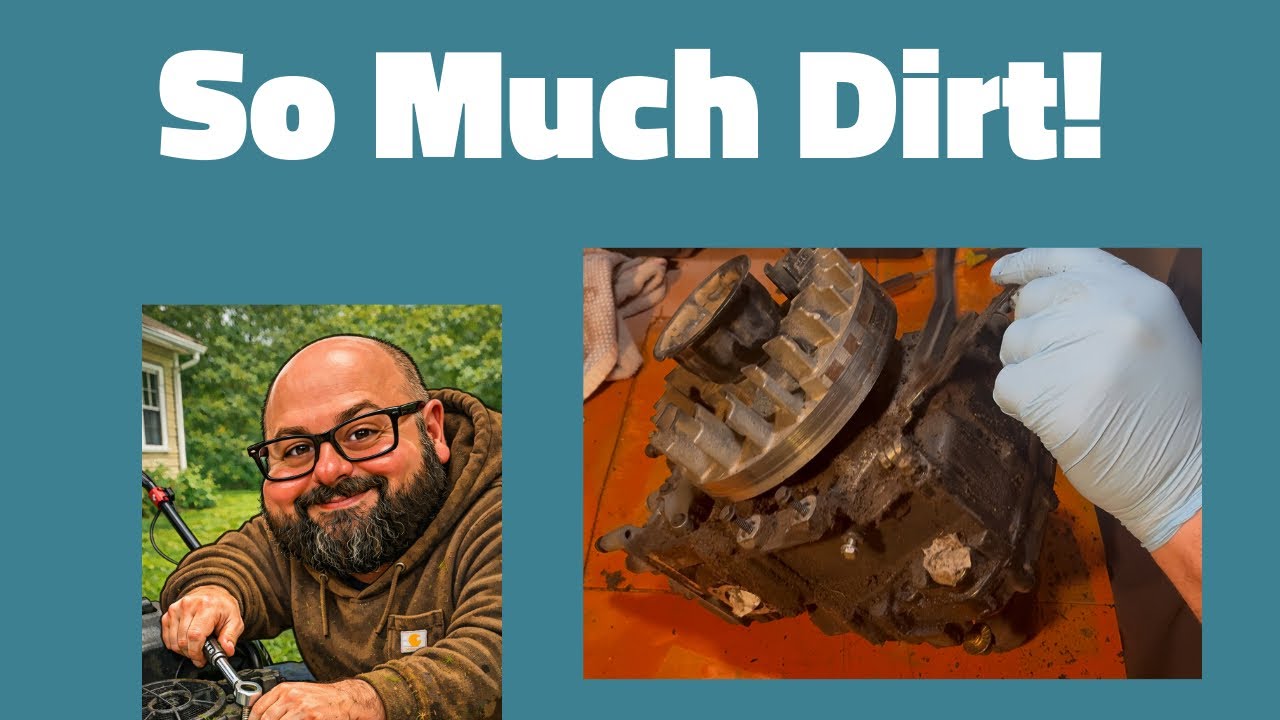 Cleaning up the Briggs 6.5 HP Engine