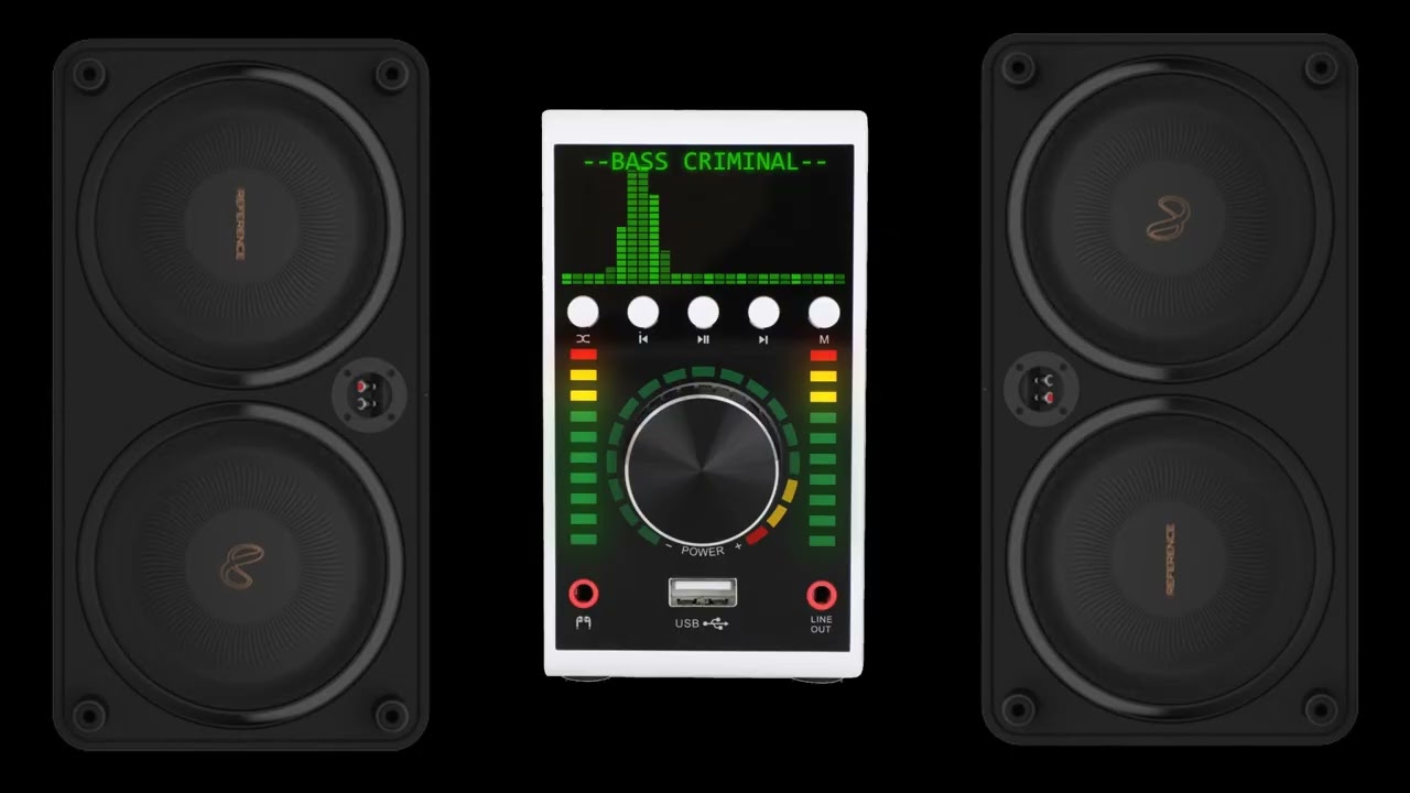 EXTREME 58HZ 8322WATT BASS TEST