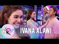 Ivana touches an audience member's chest | GGV
