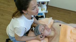 Сделала ученице массаж лица | Facial massage Сделала ученице массаж лица | Facial massage