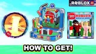 How To Get TEAM CREATE WORKSTATION (Roblox High School Secret Badge) | The Hunt: Roblox 20 [EVENT] screenshot 4