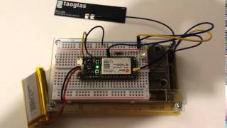 Cellular Geiger Counter with the Particle Electron