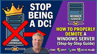 DEMOTION MADE EASY! How To Properly Remove a Domain Controller