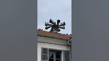 Tokyoto San Toit Pigeons Sirène D Alarme Roof Woodpigeons Alarm Siren R3P 