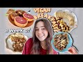 week of my vegan breakfasts