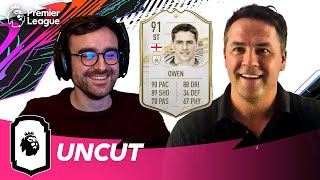 Michael Owen reacts to his FIFA 21 Icon Rating ft. AJ3 | Uncut | AD