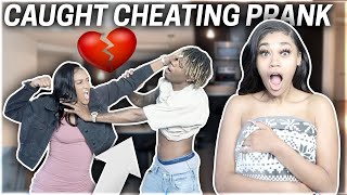 CAUGHT CHEATING ON GIRLFRIEND PRANK 💔