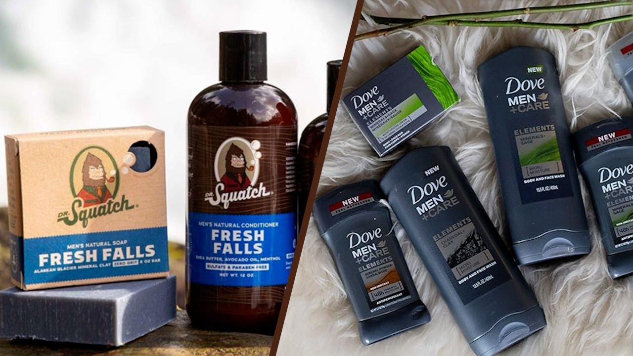 Dr Squatch vs Dove for Men Body Wash: Which One is Right for You?
