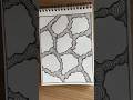 Finding Calm in the Lines ✍️ | Easy Zentangle Tutorial #drawing #shortvideo #art #ytshorts #artist