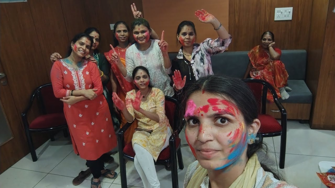 Happy Holi 🫟💐 || daily vlog || devarani jethani vlogs and cooking || #youtube #viral 