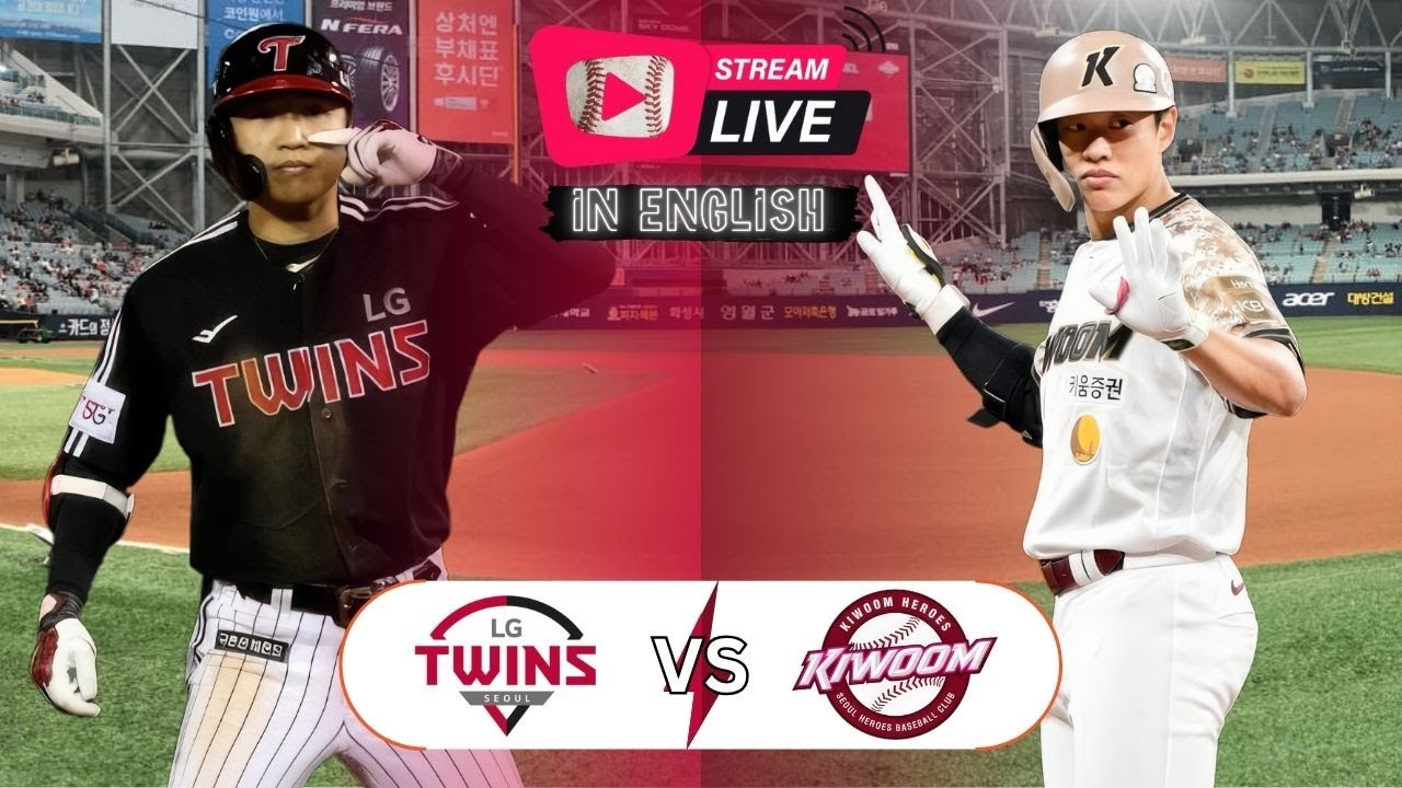 KBO LIVE LG Twins vs Kiwoom Heroes (Vertical) (June 8th) - YouTube