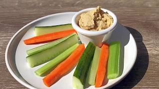 How to make Hummus And Veggie Sticks at home