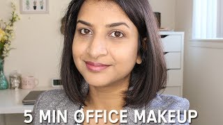 Easy 5 mins Office Makeup Tutorial || Indian/ Medium Skin screenshot 5