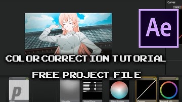 Color Correction Tutorial - After Effects AMV Tutorial