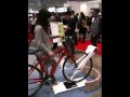 折りたたみ式の自転車駐輪機