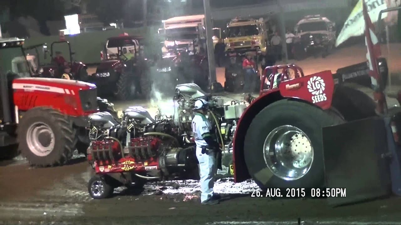 NTPA UNLIMITIED GRAND NATIONAL MODIFIED TRACTORS GREENVILLE, OHIO NIGHT