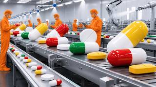 How Tablets & Capsules Are Made in Pharmacy Factory (Full Process)