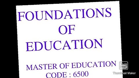code 6500/AIOU asssighnmnet/solved/foundation of education