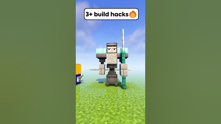 Minecraft 3+ build hacks🔥 #shorts