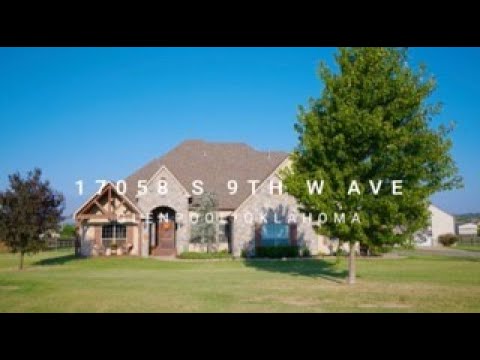 17058 S 9th West Ave, Glenpool, OK home video tour