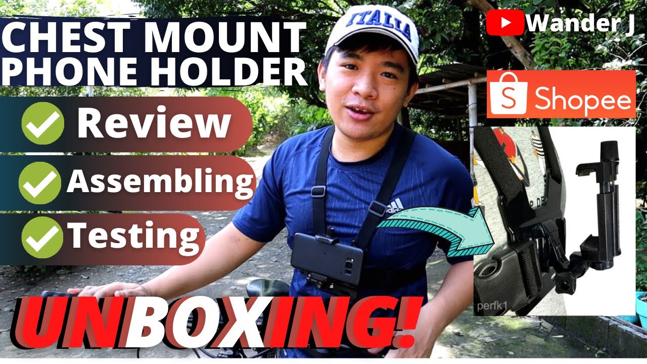 CHEST MOUNT CELLPHONE/ACTION CAM HOLDER PHP282 BUDGETFRIENDLY PHONE