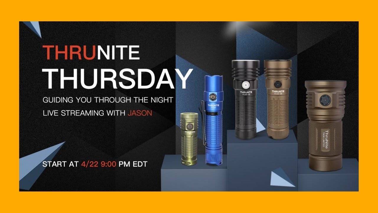 ThruNite Thursday! TC20 V2, New Colors, & Batteries!