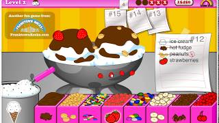 How To Make Delicious Ice Cream - Tiny Tina's Ice Cream Sundae Rush - Fun Ice Cream Game for Kids screenshot 1