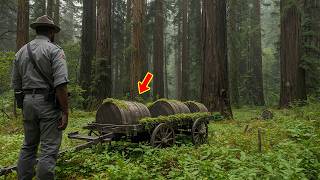 A Forest Ranger Found Sealed Barrels In An Old Wagon  What Was Inside Could Destroy The Forest
