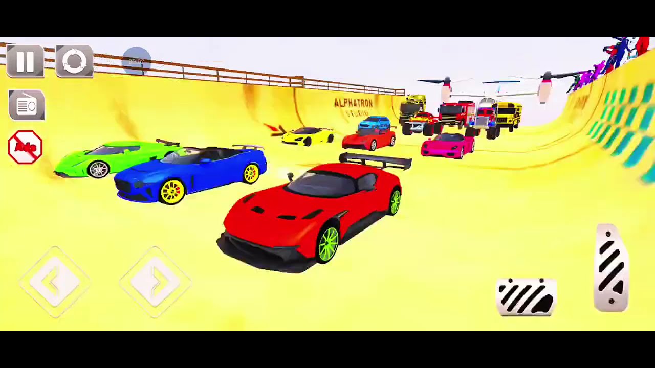 Ramp car racing game 