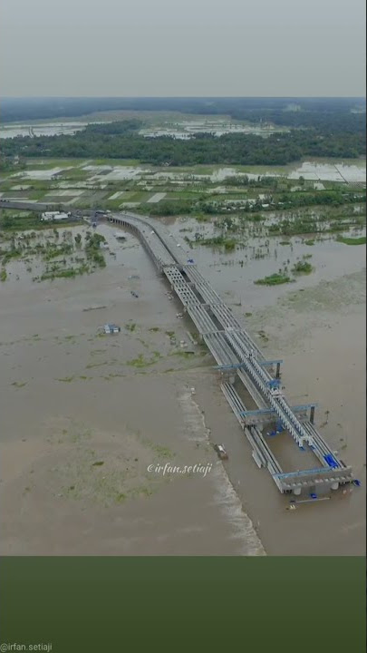 BANJIR JEMBATAN KRETEK 2 ATAU YANG SERING DI SEBUT JEMBATAN JLS BANTUL
