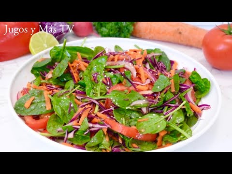 Ensalada espinacas con