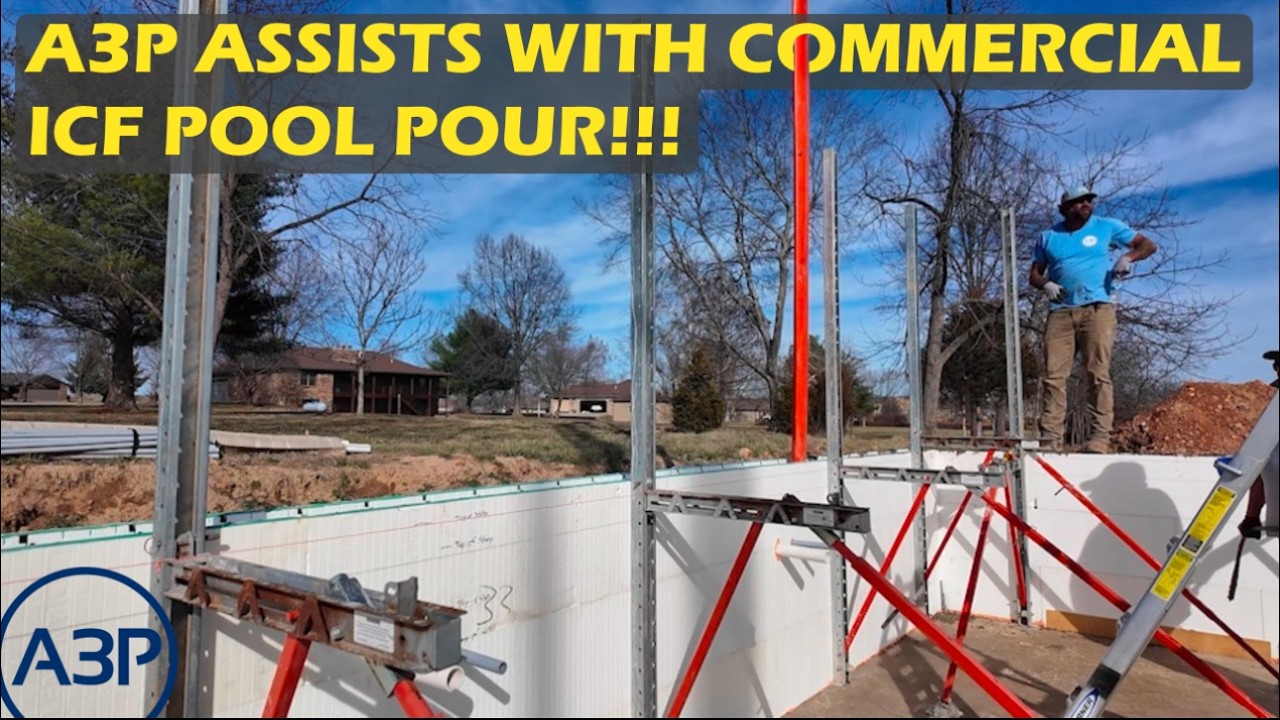 Компания All3 Pools оказывает помощь местному частному бассейну, построенному своими руками!