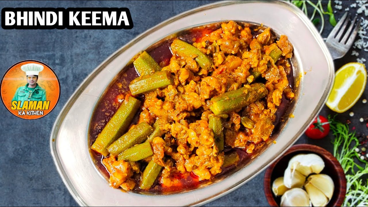 Keema bhindi masala