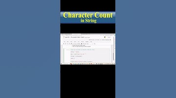 How to count occurrences of character in string python interview program #7|#shorts  |#ytshorts