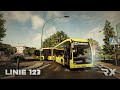 The Bus - MB Citaro Sunny Day Route 123 Realistic Driving