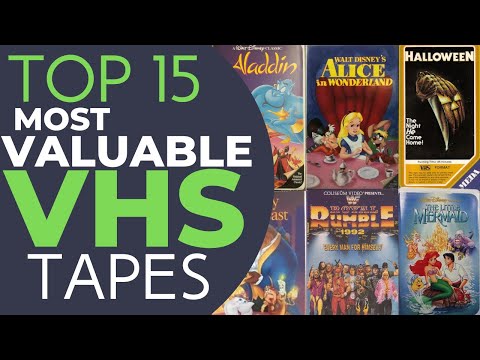 ? Are Your Disney VHS Tapes Worth ? $20,000? (Top 15 Highest Selling VHS Tapes)
