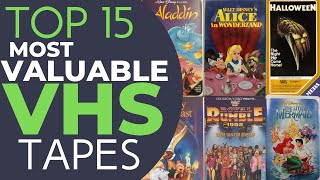 Are Your  Disney VHS Tapes Worth  $20,000? (Top 15 Highest Selling VHS Tapes)