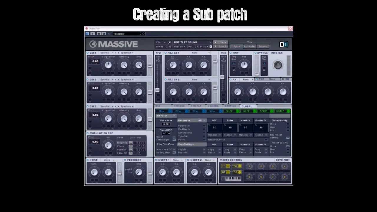Distance - Sub Bass tutorial